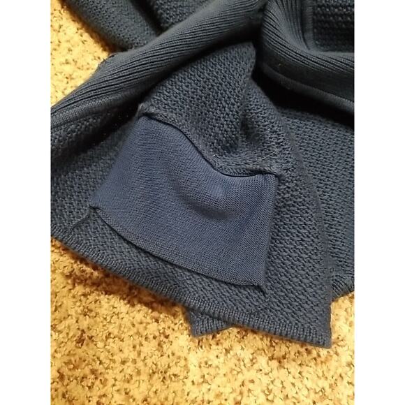 Charter Club Women's Size XL Blue Cardigan Cotton Blend Sweater Buttons‎ Pockets - Picture 9 of 10